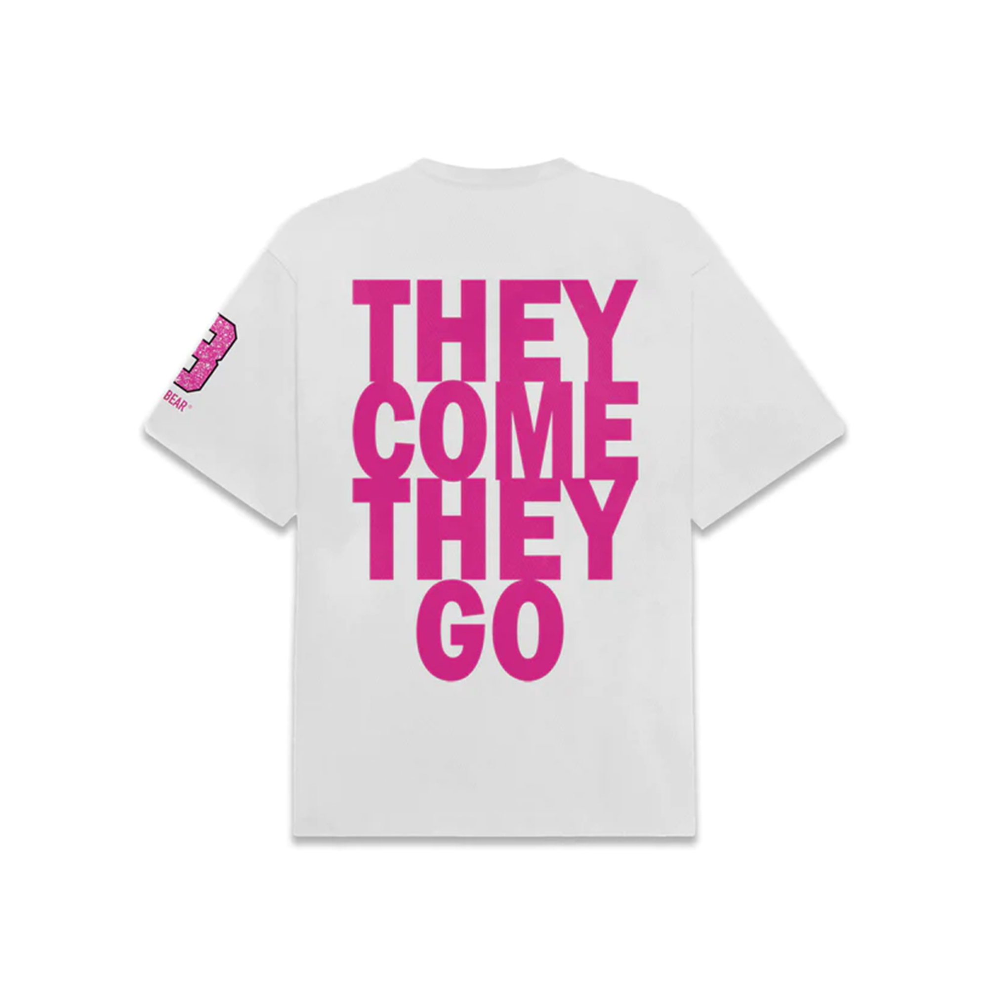 They Come They Go Cream White Tee