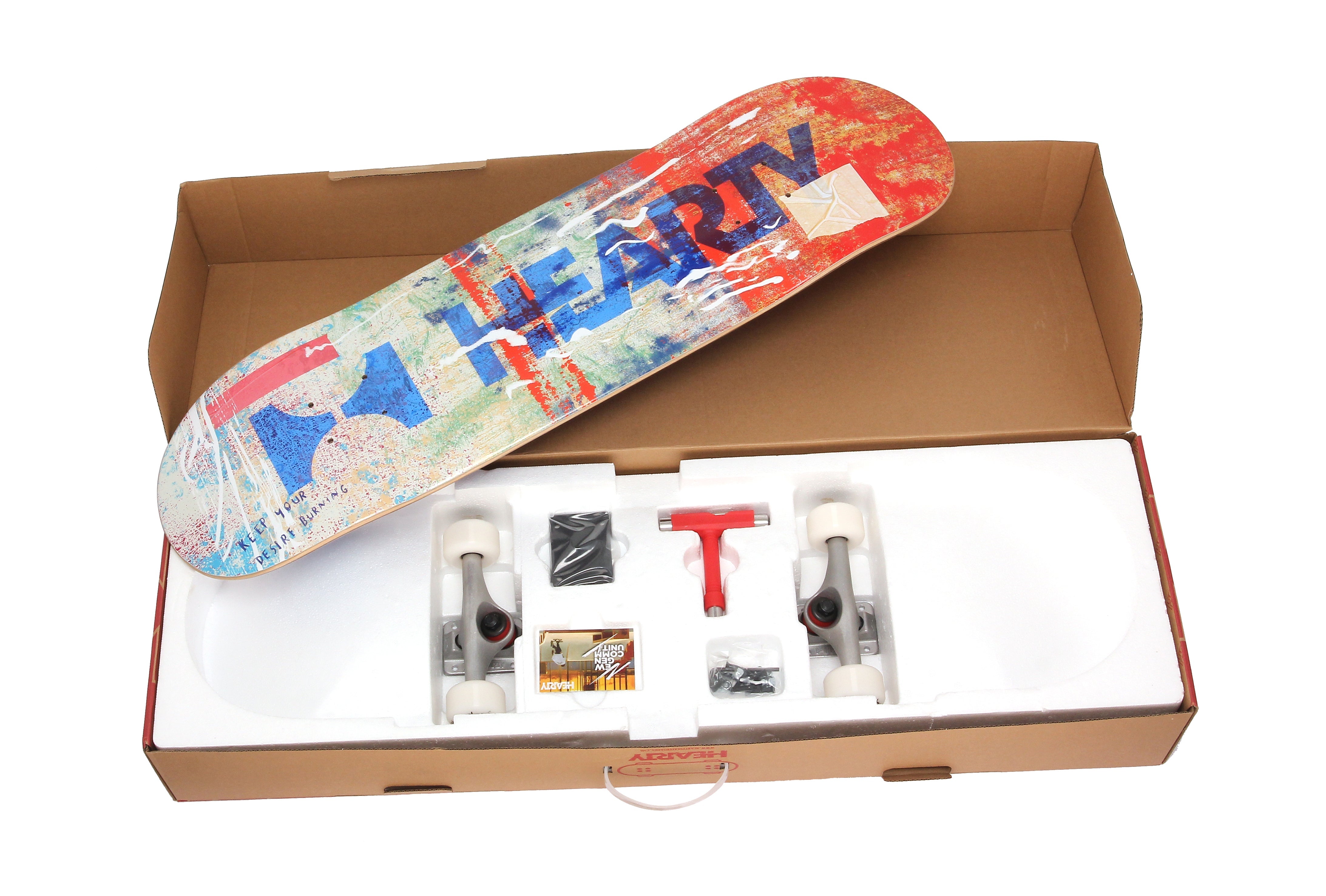 Hearty Pro-Complete Skateboard Pack- Unassembled- 8.0" & 8.25"-Urban Surge Gen-3